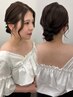フルメイク＋ヘアセット　￥8800　 [ブライダル/参列/浴衣/イベント/ライブ]