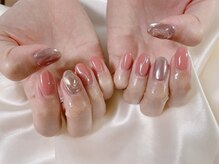 キキネイル 二子玉川(kikinail)/9月定額A ミラーネイル