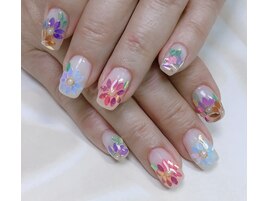 フラワーネイル