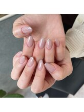 ミントリーフ バイ リート(Mint leaf by Reat)/ラメフレンチネイル