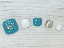 ロバル ネイルアンドまつげ(LOBAL)/フットネイルH‐7