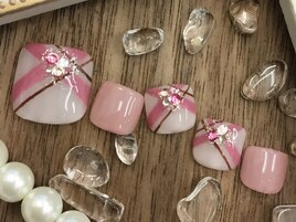 ピンクリボン風デザイン