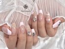 ワンホンネイル/クロムネイル