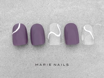 マリーネイルズ 横浜店(MARIE NAILS)/定額￥6,600　ライン 1010d