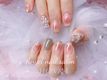 エンジェルネイルサロン(Angel nail salon)/チークネイル&ツイード