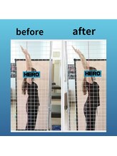 ストレッチヒーロー 米子店/ストレッチでの変化「可動域」