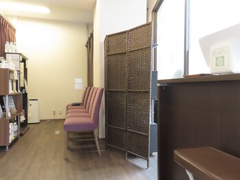 ABC整体スタジオ 銀座/ABC整体の待合スペース