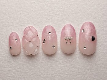 ネイルサロン クリスタルリーフ(Nailsalon Crystal Leaf)の写真/【定額ネイル¥5680・¥6780】オフィスにもプライベートにも合わせやすいシンプル×トレンドデザインが人気*