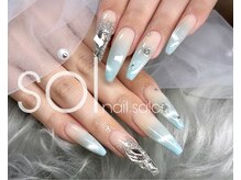nail salon solの雰囲気（ロングネイルが人気！モチと綺麗さには自信あり＊）