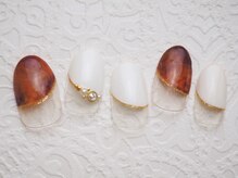 ネイルサロン ブランシュール(Nail Salon Blancheur)/【大人べっこうフレンチ】