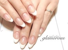 ネイルグラマラス 西新井店/《パラジェル》上品フレンチ