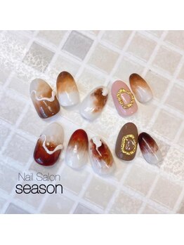 ネイルサロン シーズン(Nail Salon season)/定額★9、10月プチseason¥7150