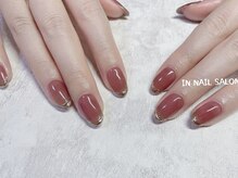 インネイルサロン 日暮里(IN NAIL SALON)/初回オフ無料ミラーフレンチ7500