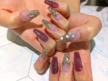 ネイルサロン グレイス(Grace)/【スカルプ】春夏秋冬デカホロ