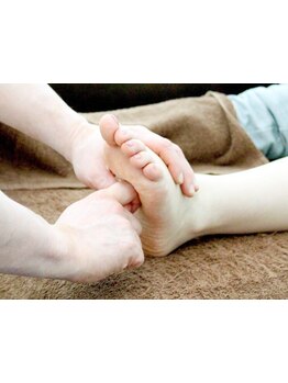 足つぼを刺激したい