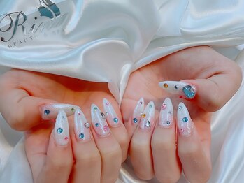 リンネイル 新大久保店(Rin Nail)/#春ネイル　＃付け放題