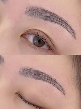 アイブロウメニューがあるサロン