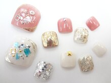 ネイルサロン クイール 小山店(NAIL SALON QUILL)/フット☆ニュアンス