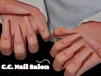 シーシーネイルサロン 池袋(C.C.Nail salon)/長さ出しワンカラー