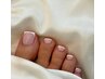 フットフレンチネイル ★French Gel pedicure ★
