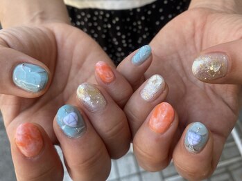 リラス 立川(Lilas)/-- 夏ネイル --