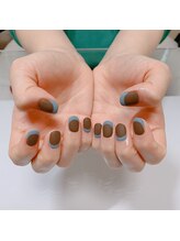 モカネイル(moca nail)/秋ネイル