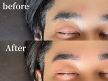 エムズアイブロウ 京都烏丸店(M’sアイブロウ)/メンズHBL☆before→After#眉毛