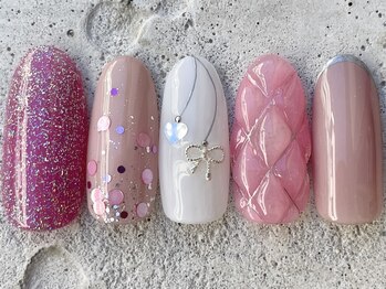 キルティング韓国リボン ¥12000