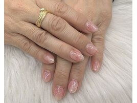 いちごみるくネイル
