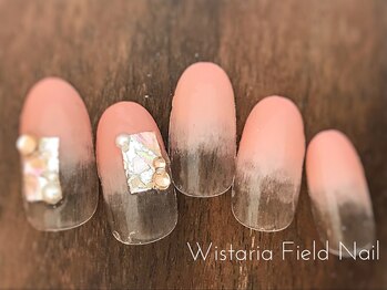 ウィスタリアフィールドネイル MONAD店(WISTARIA FIELD)/シェル グラデーション