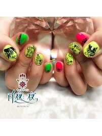 痛ネイル ジョジョネイル