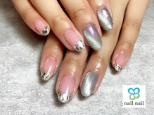 ネイルネイル 天満橋店(nailnail)/初回他店除去付☆ラメグラ