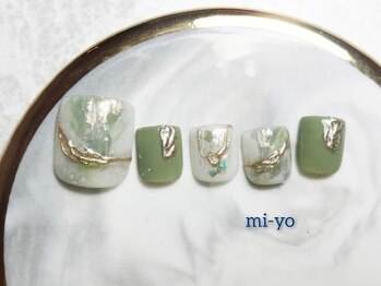 ミーヨ ネイル(mi-yo nail)/フット【定額¥10450(税込)★】