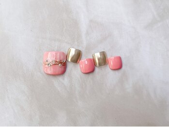 ミラーニュアンスネイル