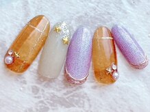 ラルネイル 大宮(Lull. nail)/#秋冬ネイル #星 #マグネット