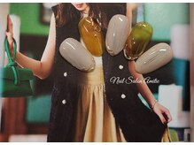 ネイルサロン アミティエ(Nail Salon Amitie)/べっ甲風マーブルネイル