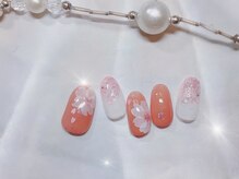 ハッピービューティー(Happy Beauty)/フラワーネイル