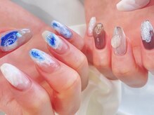 ミッドポイント(mid point)の雰囲気（ニュアンス系アートOK♪）