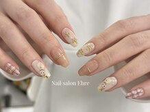 ネイルサロン エーレ 梅田店(Ehre)/HAND アート10本コース ¥9500