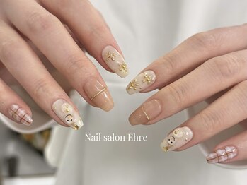 ネイルサロン エーレ 梅田店(Ehre)/HAND アート10本コース ¥9500