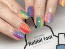 ネイルサロン ラビットフット(Rabbit foot)/トロピカルネイル☆8980円