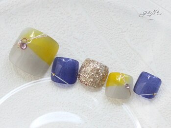 geNe 'n GRUS(ジーン アンド グルス)/8・9月FOOTエアジェルアート