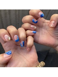 ぷっくりニュアンスネイル¥6500