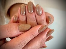 ヌル ネイル 堀江(NURU NAIL HORIE)/ニュアンスマグネットカラー☆