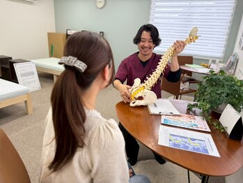 カラダゆがみ工房 カイロプラクティックケアセンター/３）カラダの状態を説明します