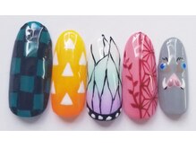 ヘアーアンドネイル ルシア(Hair&Nail Lucia)/和柄ネイル