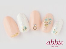 ネイルサロン アビー グランデュオ蒲田店(abbie)/ブライダルブーケ　￥11550