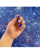 はあとねいる 天王寺寺田町店/ブルーワンカラー