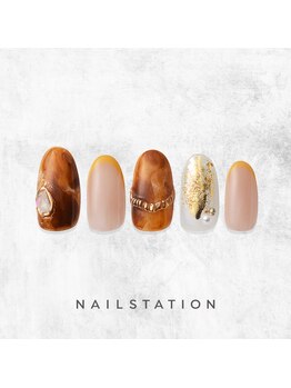 ネイルステーション アトレ浦和店(NAIL STATION)/アクセサリーネイル/パラジェル