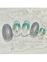 ネイルサロン クイル(QUILL)/1月雪の結晶